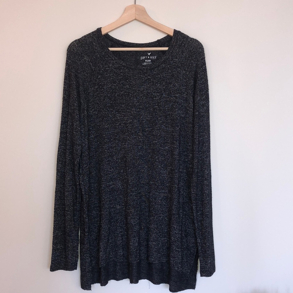Long super soft sweater
